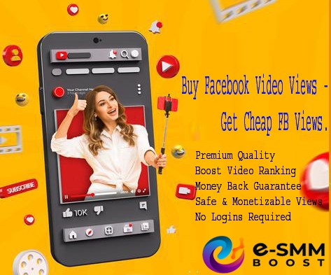 Buy Real Facebook Video Views