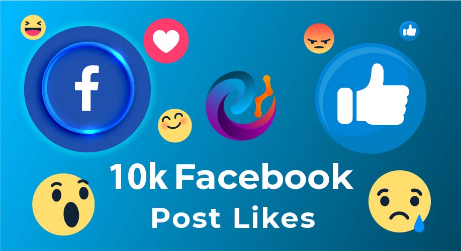 10k Facebook post likes
