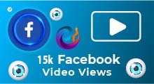 15k Facebook Video views