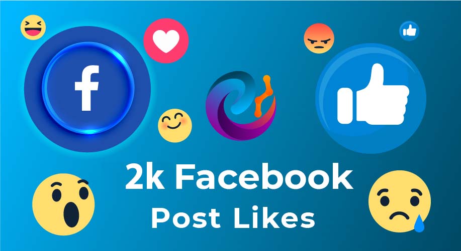 2k Facebook post likes