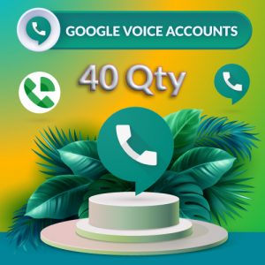 Buy G-Voice Accounts USA Phone Number Verified